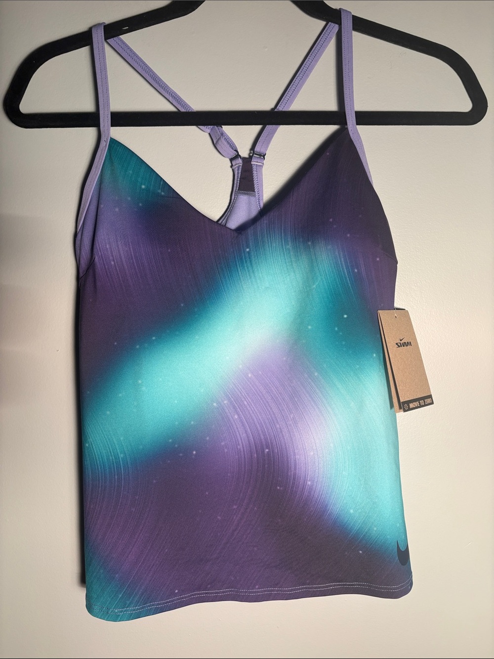 Nike Purple Teal Gradient Racerback Tank